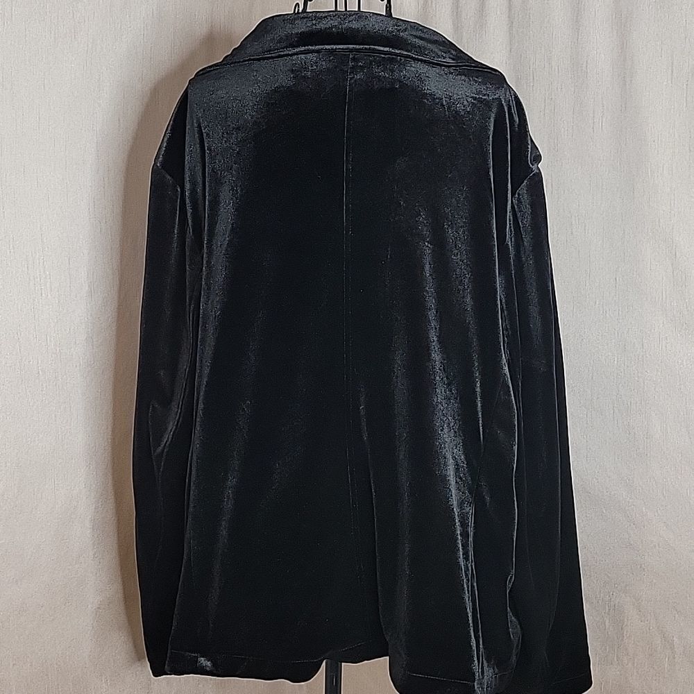 BAGATELLE Black‎ Velvet Jacket - Picture 6 of 7